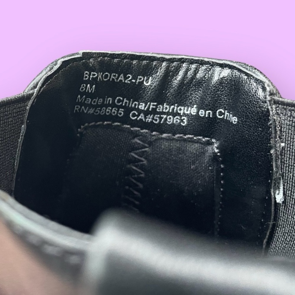 BP KORA 2 LUG CHELSEA LUG PEARLY BEADED ANKLE BOOTS - Picture 3 of 8